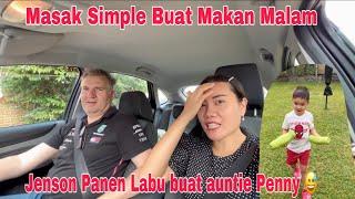 Jenson Panen Labu buat auntie Penny Lanjut masak Simple Buat makan malam