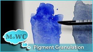 Understanding Granulating or Sedimentary Watercolor Pigments