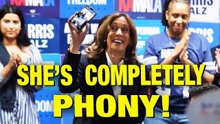 Kamala Takes FAKE Phone Call From Voter!