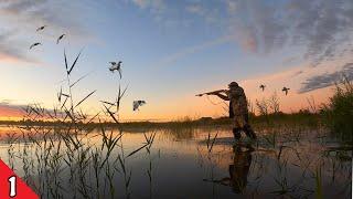 Awesome OPENING DAY Duck Hunt! | Mallards, Pintails and Teal in Close!