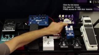 Guitar Effects Pedal Order on a Pedalboard Brett Papa "Papastache"