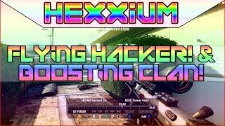 FLYING HACKER! & BOOSTING CLAN EXPOSED! (Call of Duty: Black Ops 2)