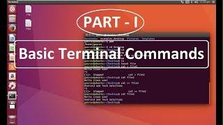 Basic Terminal Commands in Linux Ubuntu ( Ubuntu tutorial for Beignners )