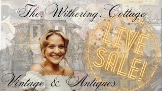 The.Withering.Cottage vintage and antiques sale & pajama party!!￼