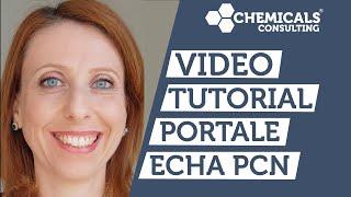 Video tutorial portale ECHA per notifica miscele pericolose (UFI - PCN)