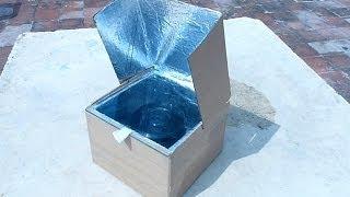 How to make a simple solar cooker to understand the use of solar energy