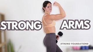 Sculpt Strong, Toned Arms with This Standing Dumbbell Workout | No Floor Work