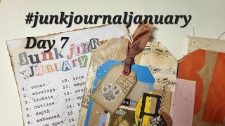 Day 7, Tuck Spot #junkjournaljanuary 2025