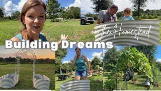 Building Dreams on the Homestead | Large Family Vlog