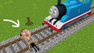 Mr Bean vs Thomas and Bear in Minecraft - Gameplay - Coffin Meme