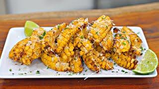 Seasoned Juicy Cajun Parmesan Corn Ribs | Quick Appetizer