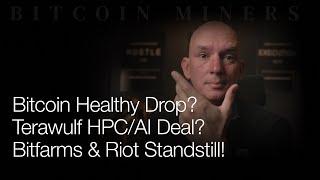 Bitcoin Healthy Drop? Terawulf HPC / AI Deal? Bitfarms & Riot Standstill! Q&A!