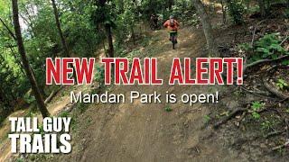 Mandan Park Mountain Bike Trail - First Ride on THOR's Newest Trail in South Omaha, Nebraska