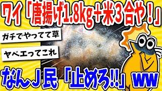 【2ch面白いスレ】ワイ「唐揚げ1キロ食う！！」なんj民「止めろ！！」医者「〇ぬ気か！？」