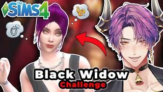 I've found my FIRST victim... | Sims 4 Black Widow Challenge