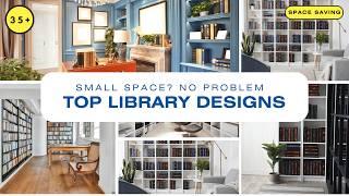 35+ Stylish Home Library Design Ideas for 2024 | Modern, Cozy & Budget Friendly