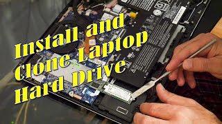 Laptop Hard Drive Clone and Replace Tutorial - Lenovo Yoga 710