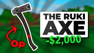 How to Get the RUKIRY AXE in Lumber Tycoon 2 [CHEAPEST WAY 2024]