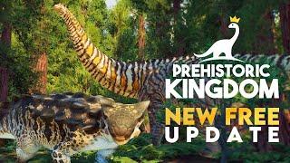 New Dinosaurs, New Building Themes & REDWOODS! FREE Update! Prehistoric Kingdom Update 12