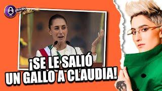 ¡GALLO PRESIDENCIAL! El momento viral de Claudia Sheinbaum en el Zócalo | Macabrón