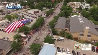 Explore Papillion - Papillion Days Parade & Carnival (Papillion, Nebraska drone video)