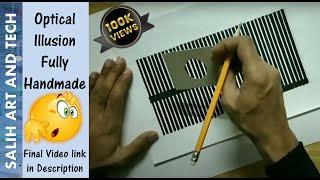 Paper Animated Optical Illusion [Making Video]