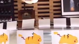 Creating an animated Pikachu zoetrope