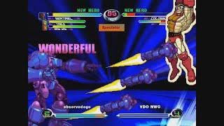 MvC2: VDO - Legendary Rogue/Colossus Comeback vs Sent/Cable/Iron Man .:3.30.22:.