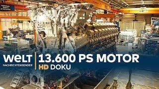 MEGA-DIESEL - Wie ein 13.600 PS Motor entsteht | HD Doku