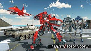 Air Robot Game : Flying Robot Transforming Plane | Rution Games | Android Gameplay