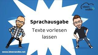 Sprachausgabe - Texte auf dem iPad vorlesen lassen (iPadOS 15)