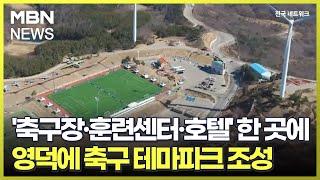 '축구장·훈련센터·호텔' 한 곳에…영덕에 축구 테마파크 조성 [전국네트워크]