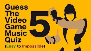 Guess the Video Game Music Quiz 5 [Easy to Impossible]