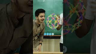 Watch till the end, comment below the concept used..#theoryofphysics #hobermansphere