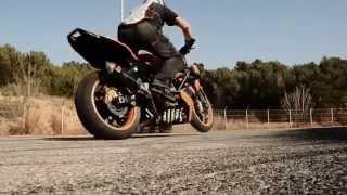 Motorcycle drift and tricks