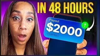 Make $2000 In 48 Hrs Part-Time With This Secret Website!