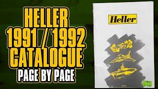 Heller Catalogue 1991 Page by Page (1992 Vintage Scale Model Catalog)