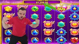 STARLIGHT PRINCESS⭐ (Personal Record) HIT x50 with HUGE WIN - Casino Slot