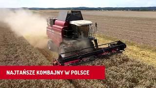 Gomselmash Palesse GS 12 A1 - najtańszy kombajn rolniczy w Polsce