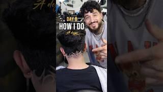 HOW I DO HAIR DESIGN | #howto #howtofade #barbertutorial #hairdesign #playboicarti #barbernation