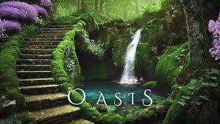 OASIS | Calm Running Water Ambient Music - Ethereal Meditative Deep Relaxing Soundscape