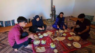 "Completing the ceiling pallets: cleanliness and beauty in Abu's new kitchen and house"