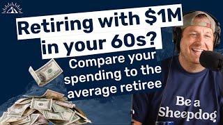 Retiring With $1 Million in Your 60s? Compare Your Spending To the Average Retiree