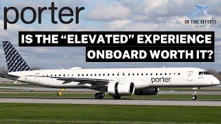 Flying PORTER AIRLINES across Canada on Embraer E195-E2! Calgary to Toronto TRIP REPORT