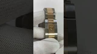 Rolex Datejust 36mm Slate Green Roman Dial Domed Bezel Oyster Bracelet SS and Rose Gold 126201