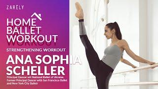 Ana Sophia Scheller, Principal Dancer with National Ballet of Ukraine, Strengthening workout w