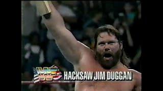 Jim Duggan vs Damian Demento   All American April 11th, 1993