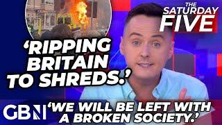 Riots: 'RESENTMENT will FESTER' as two-tier identity politics RIPS Britain to SHREDS | Darren Grimes