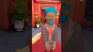 I CAUGHT THE BLUE HEAD MAN | SECURITY GAME | #game #robloxvrgame #robloxedit #funny #vrroblox