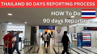 How to Do Your 90-Day Reporting the First Time | 90 days Report Thailand | Thailand visa | TM47 Form